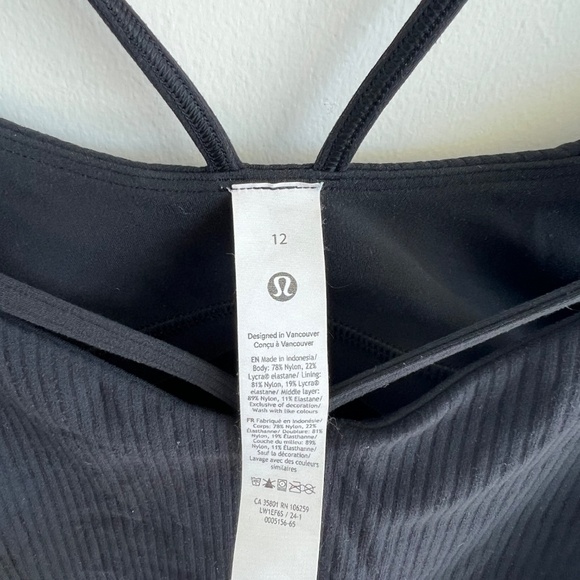 Lululemon align strappy Ribbed Tank top - Picture 2 of 3